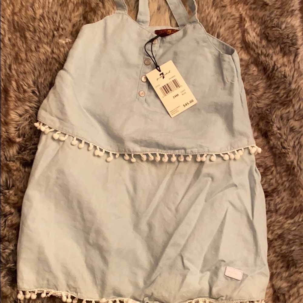 7 for all mankind girls 24M tiered dress NWT!